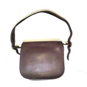 Vintage Classic Coach Shoulder Bag 1960s 1970s
